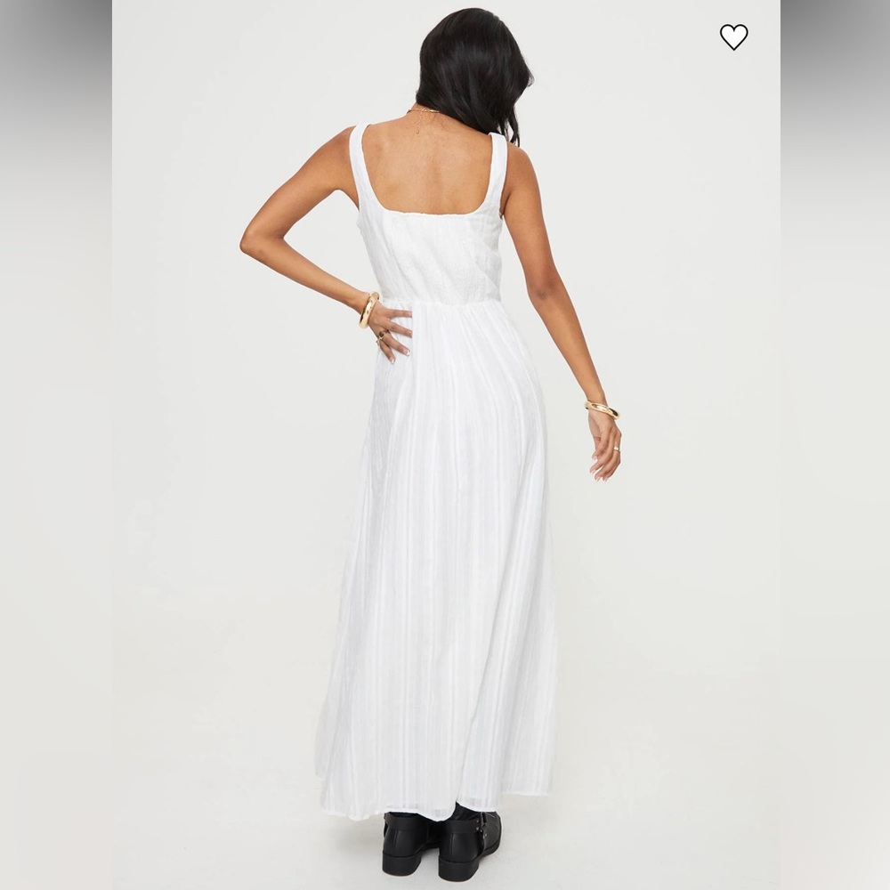 Princess Polly Lorinda White Maxi Dress - Picture 4 of 8